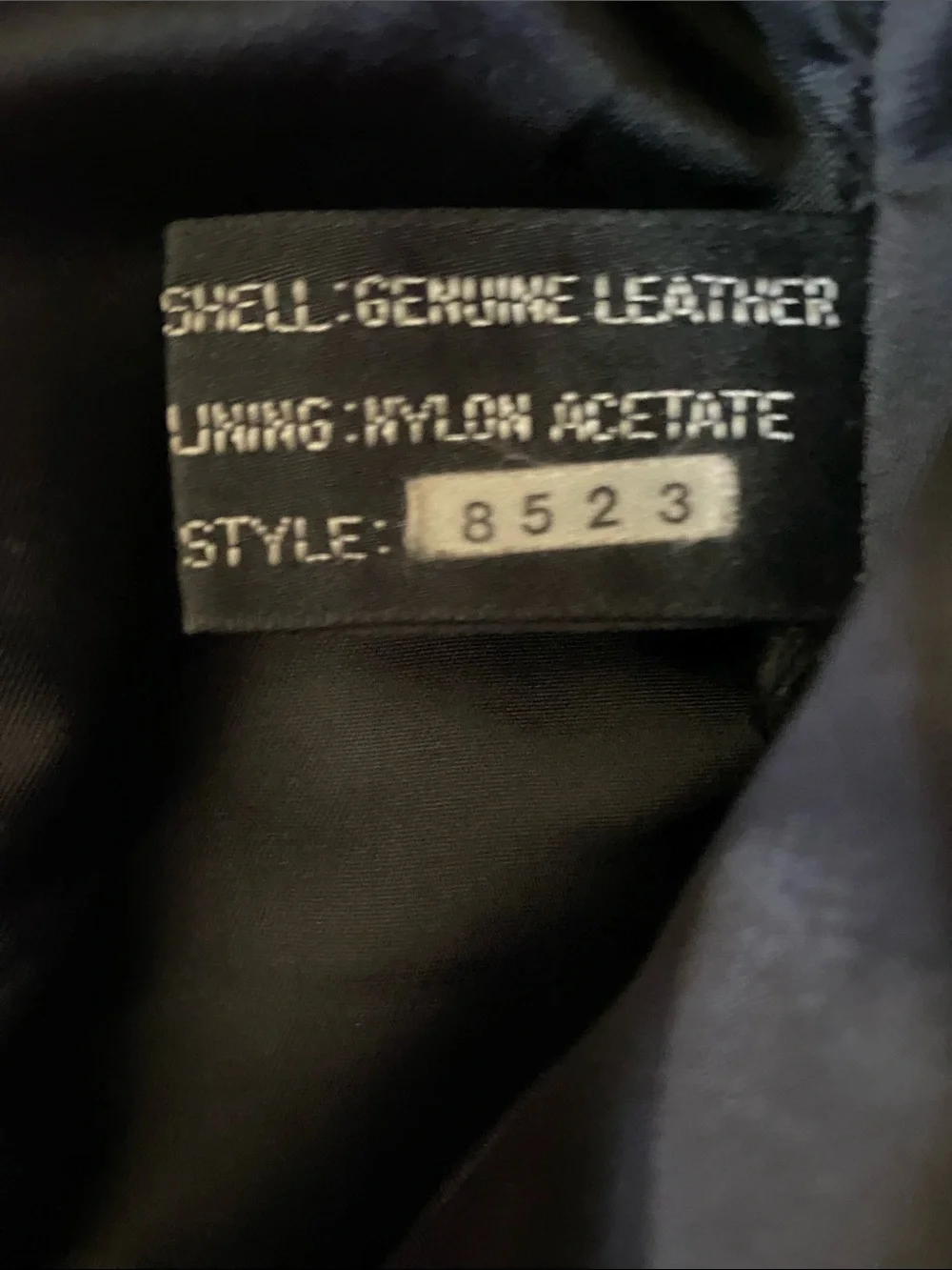 Wilson Black Slim Straight Leather Jeans